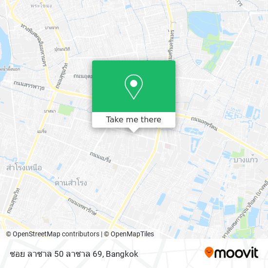 ซอย ลาซาล 50 ลาซาล 69 map