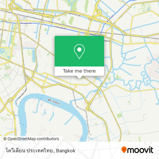 โควีเดียน ประเทศไทย. map