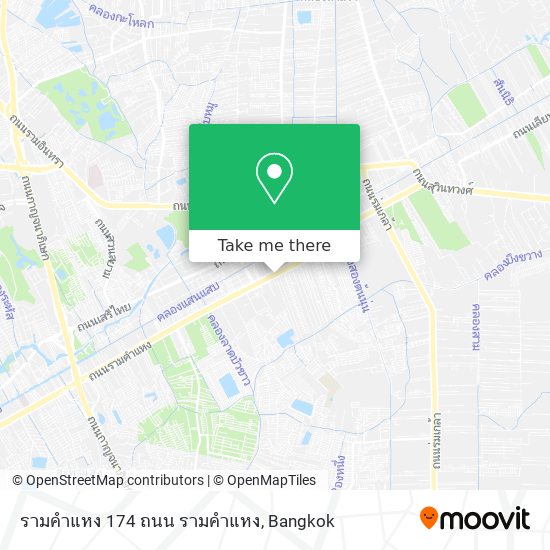 รามคำแหง 174 ถนน รามคำแหง map