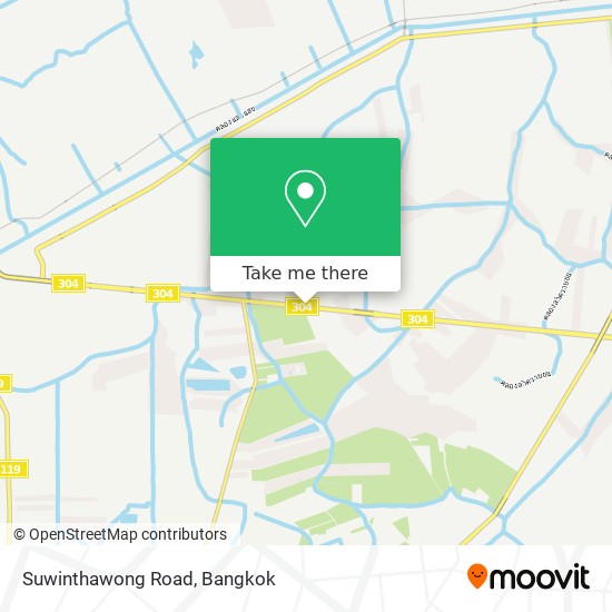 Suwinthawong Road map