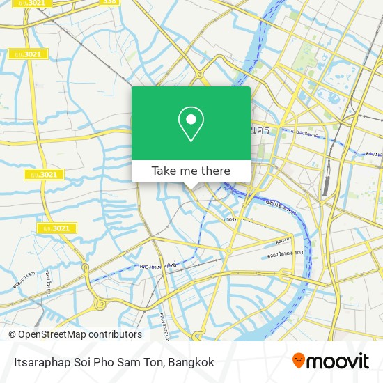 Itsaraphap Soi Pho Sam Ton map