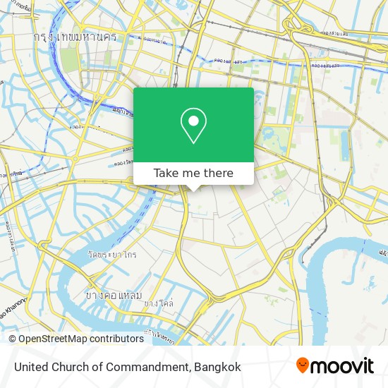 United Church of Commandment map