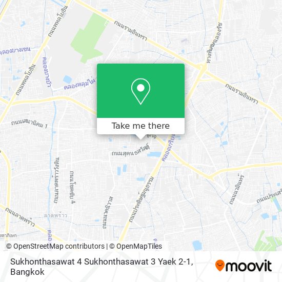 Sukhonthasawat 4 Sukhonthasawat 3 Yaek 2-1 map