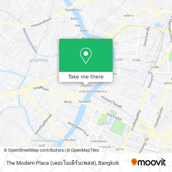 The Modern Place (เดอะโมเดิร์นเพลส) map