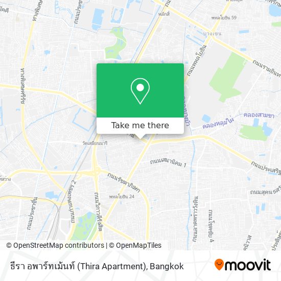 ธีรา อพาร์ทเม้นท์ (Thira Apartment) map