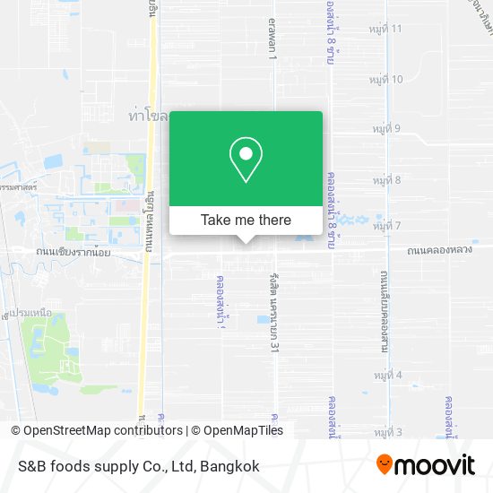 S&B foods supply Co., Ltd map