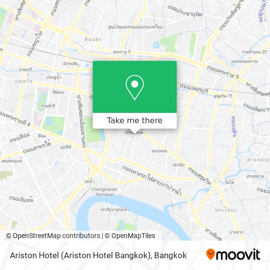 Ariston Hotel (Ariston Hotel Bangkok) map
