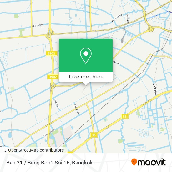 Ban 21 / Bang Bon1 Soi 16 map