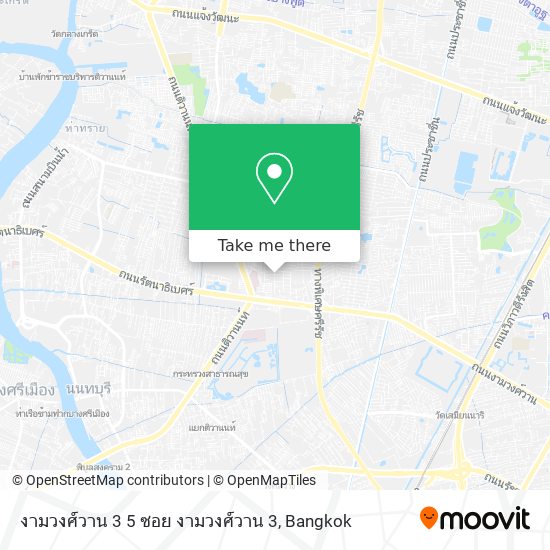 งามวงศ์วาน 3 5 ซอย งามวงศ์วาน 3 map