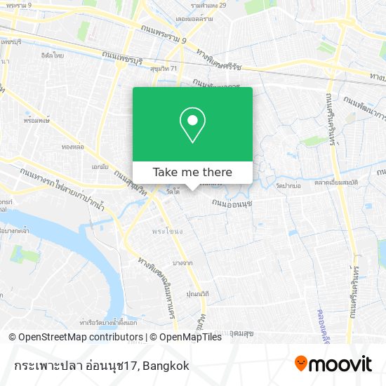กระเพาะปลา อ่อนนุช17 map