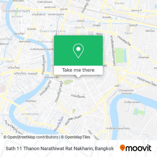 Sath 11 Thanon Narathiwat Rat Nakharin map