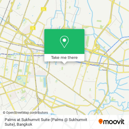 Palms at Sukhumvit Suite map