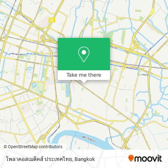 โพลาคอสเมติคส์ ประเทศไทย map