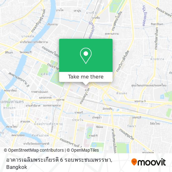 อาคารเฉลิมพระเกียรติ 6 รอบพระชนมพรรษา map