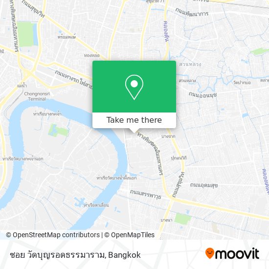 ซอย วัดบุญรอดธรรมาราม map