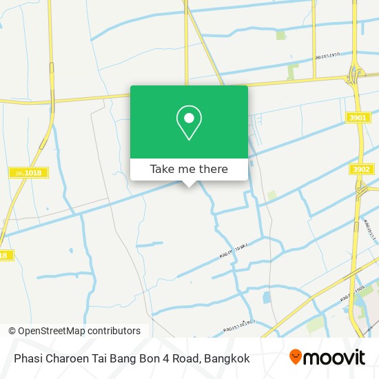 Phasi Charoen Tai Bang Bon 4 Road map