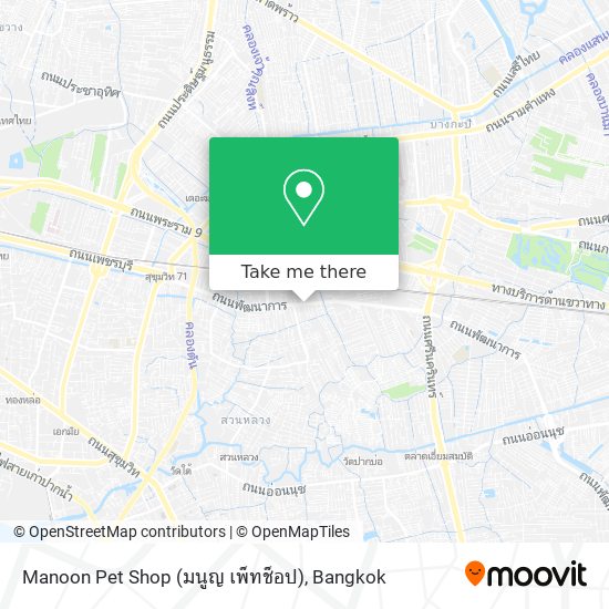Manoon Pet Shop (มนูญ เพ็ทช็อป) map