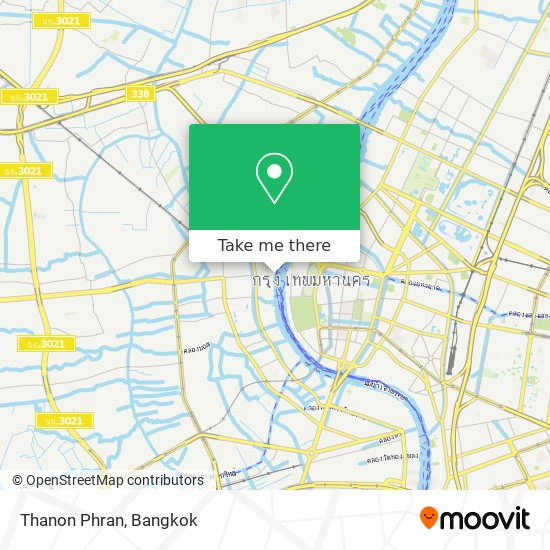 Thanon Phran map
