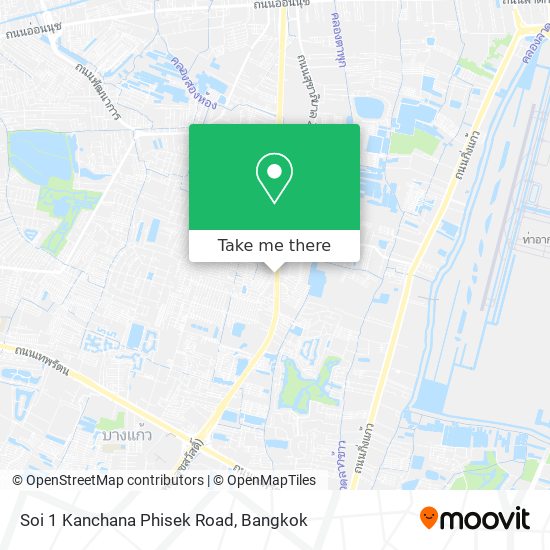Soi 1 Kanchana Phisek Road map