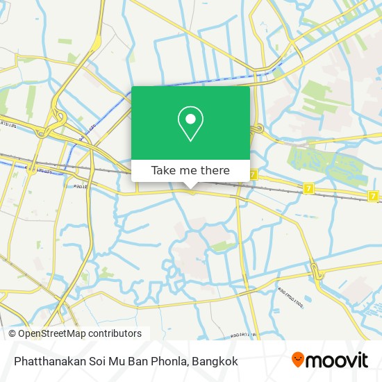 Phatthanakan Soi Mu Ban Phonla map