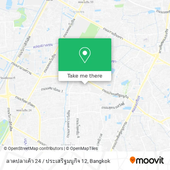 ลาดปลาเค้า 24 / ประเสริฐมนูกิจ 12 map