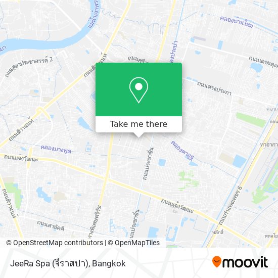 JeeRa Spa (จีราสปา) map