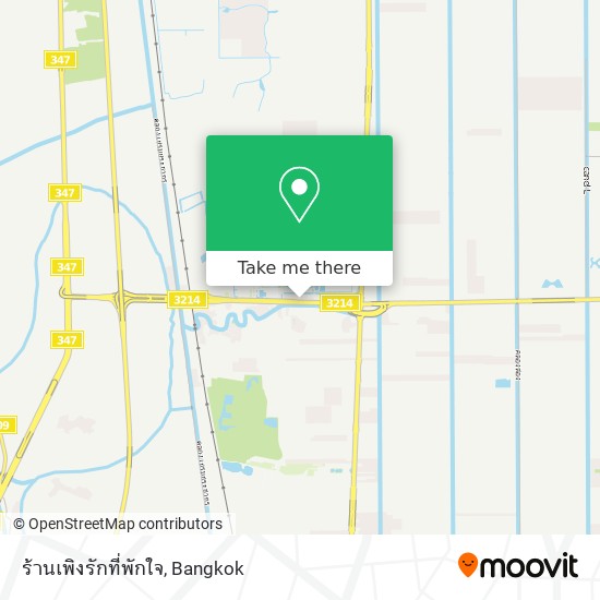 ร้านเพิงรักที่พักใจ map