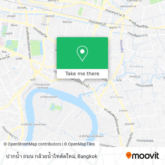 ปากน้ำ ถนน กล้วยน้ำไทตัดใหม่ map