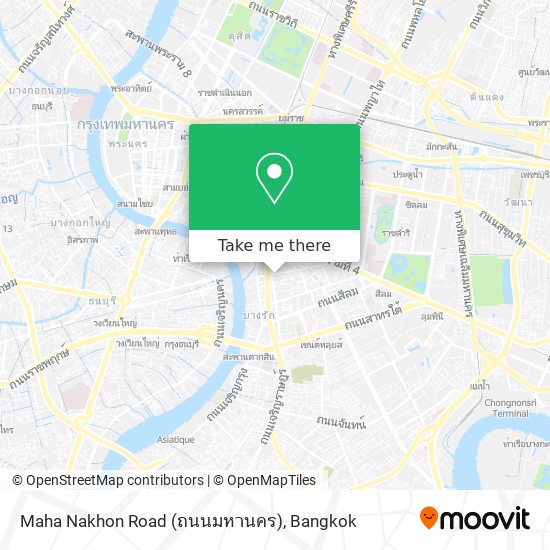 Maha Nakhon Road (ถนนมหานคร) map