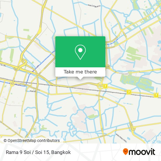 Rama 9 Soi / Soi 15 map