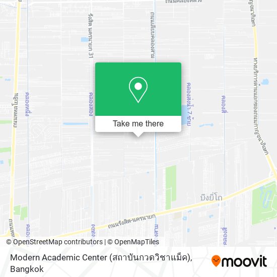 Modern Academic Center (สถาบันกวดวิชาแม็ค) map