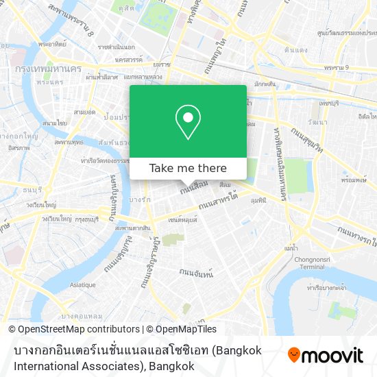 บางกอกอินเตอร์เนชั่นแนลแอสโซซิเอท (Bangkok International Associates) map