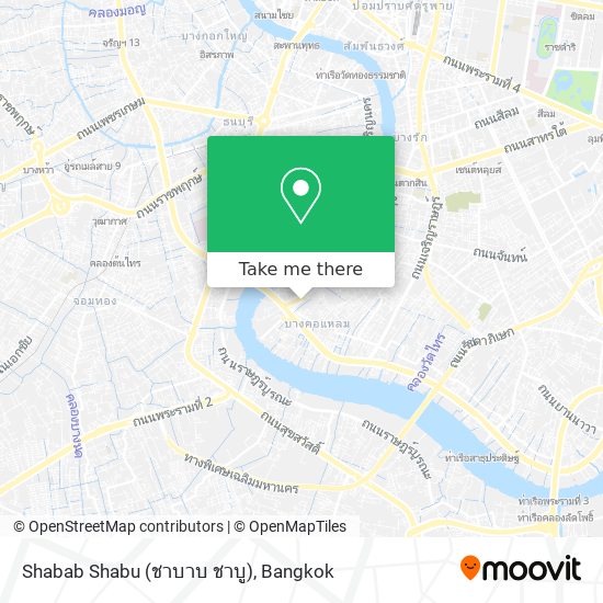 Shabab Shabu (ชาบาบ ชาบู) map