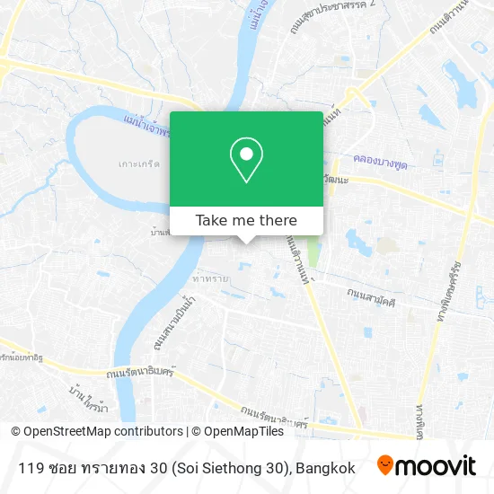 119 ซอย ทรายทอง 30 (Soi Siethong 30) map