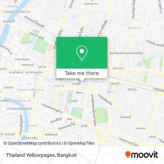 Thailand Yellowpages map