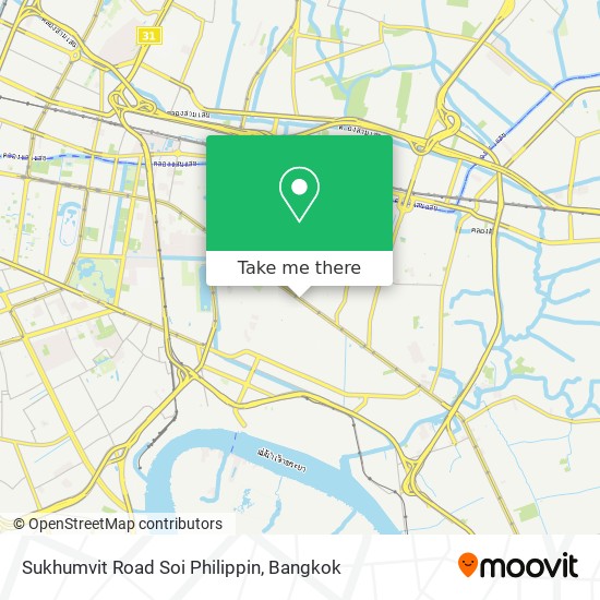 Sukhumvit Road Soi Philippin map