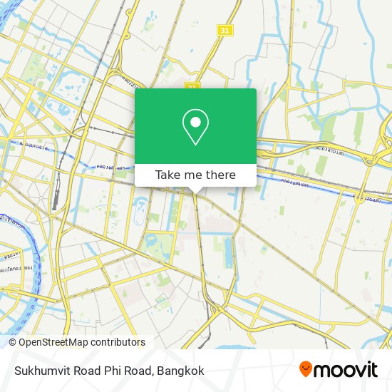 Sukhumvit Road Phi Road map