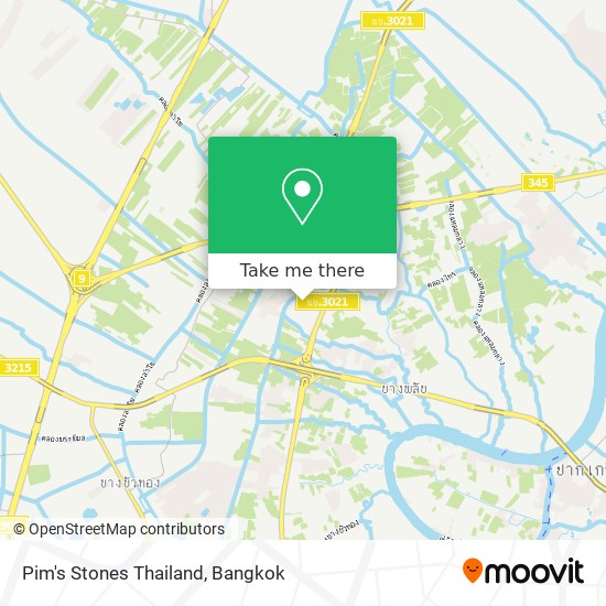 Pim's Stones Thailand map