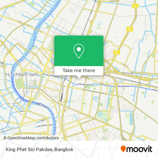 King Phet Soi Pakdee map