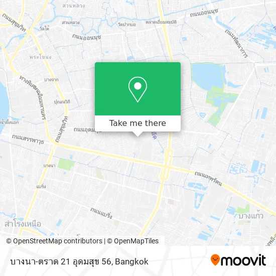 บางนา-ตราด 21 อุดมสุข 56 map