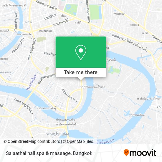 Salaathai nail spa & massage map
