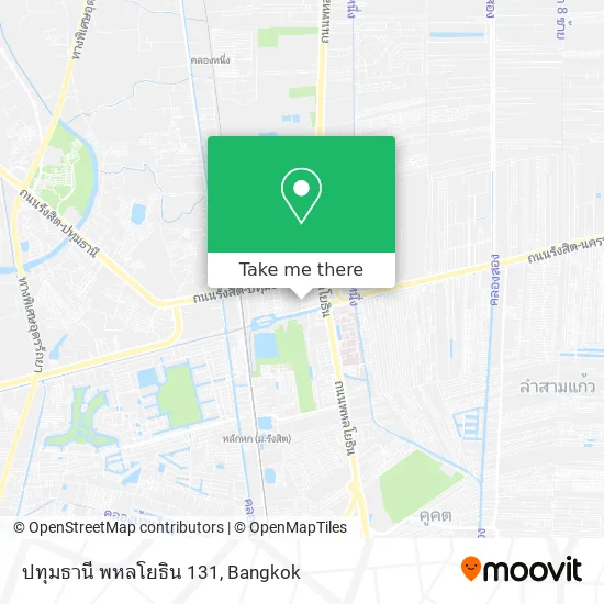 ปทุมธานี พหลโยธิน 131 map