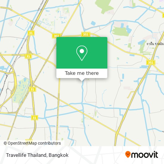 Travellife Thailand map