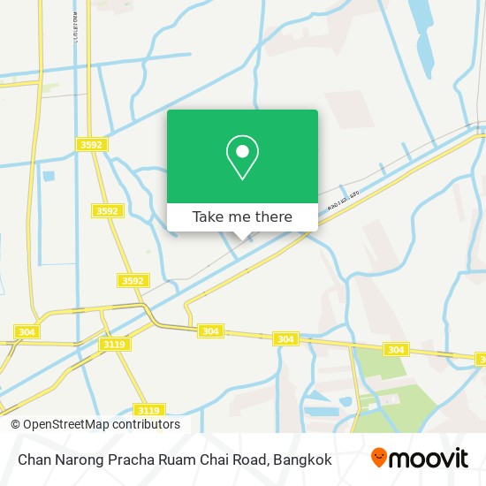 Chan Narong Pracha Ruam Chai Road map
