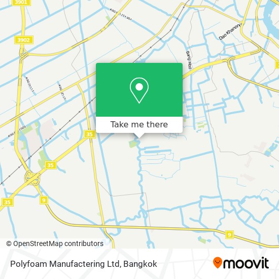 Polyfoam Manufactering Ltd map