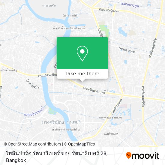 ไพลินปาร์ค รัตนาธิเบศร์ ซอย รัตนาธิเบศร์ 28 map