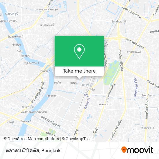 ตลาดหน้าโลตัส map