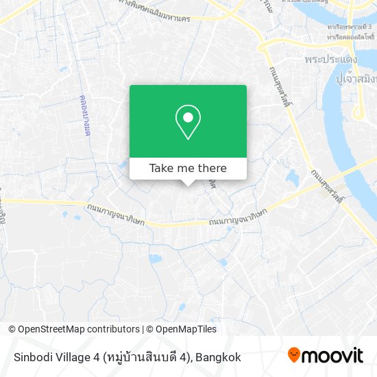 Sinbodi Village 4 (หมู่บ้านสินบดี 4) map