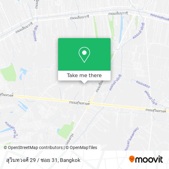 สุวินทวงศ์ 29 / ซอย 31 map