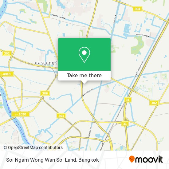 Soi Ngam Wong Wan Soi Land map